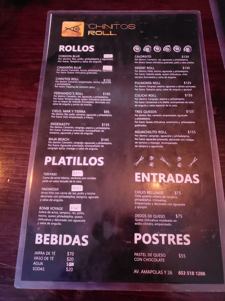Chinitos Roll Menu image 2
